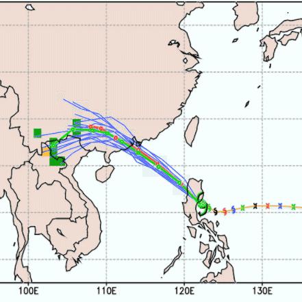 台风预报最新消息(17~18号台风路径图) 台风预报最新消息(17~18号台风路径图)