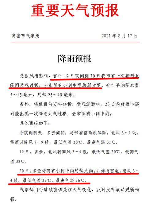 高密天气预报(高密天气预报实时) 高密天气预报(高密天气预报实时)